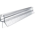 Joint de douche translucides � l�vre longue pour verre de 4 � 6 mm d'�paisseur, longueur 600 mm - s'afielina ...