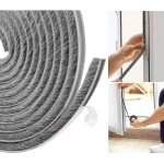 Joint fenetre isolation, boudin de porte isolant froid, joint porte entree, 5 m (l) x 9 mm (l) x 9 mm ...