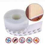 Joint de fen�tre et de porte - ruban silicone transparent, isolant