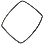 Arthur martin electrolux - joint de porte (8090014021) four, cuisinire aeg, arthur martin electrolux, ...