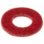 Joint de robinet, fibre vulcanisée, pour vis m4 4. 3mm x 9mm0. 8mm ( prix pour sachet de 250 ) Joint de robinet, fibre vulcanisée, pour vis m4 4. 3mm x 9mm0. 8mm ( prix pour sachet de 250 )