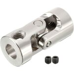 Joint universel 1 pi�ce 2 - 10 mm en u d'arbre de direction pour bateau, voiture, accessoires de bricolage, ...