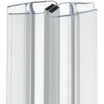 Joint universel pour portes de douche avec bande magnétique de fermeture 90° Joint universel pour portes de douche avec bande magnétique de fermeture 90°