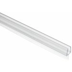 Joint universel pour portes de douche pour fente avec lvre courte