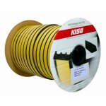 Kiso - joint de vitrage epdm 15x2 mm noir - rouleau de 125 m - 141 2x15 n