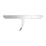 Enclume d'ardoisier  gauche, 500 mm, acier forg - rf: encg500 - jouanel