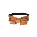 Jouanel - tablier américain cuir avec ceinture, 6 poches et 8 porte - accessoires - réf: tabus Jouanel - tablier américain cuir avec ceinture, 6 poches et 8 porte - accessoires - réf: tabus