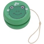 Jouet en bois yoyo �ducatif avec motif grenouille mignon pour enfants - jeu d'�veil pr�coce