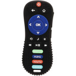 Jouet de dentition b�b� t�l�command� en silicone souple, forme amusante pour nourrissons et tout - petits, ...