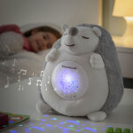 Innovagoods - hrisson en peluche avec bruit blanc et veilleuse spikey