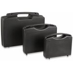 Joy - it petite valise polyvalente en plastique, noire, 225x210x70 mm