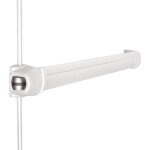 Serrure anti panique fluid 1 a 3 points haut bas 1200mm jpm couleur - blanc, nombre de points - 3 points ...