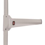 Serrure anti panique pushbar 90 1 a 3 points 845 mm jpm couleur - gris, nombre de points - 2 points Serrure anti panique pushbar 90 1 a 3 points 845 mm jpm couleur - gris, nombre de points - 2 points