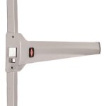 Serrure anti panique pushbar 90 1 a 3 points 845 mm jpm couleur - gris, nombre de points - 3 points