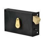 Jpm - serrure de grille crochet horizontale 4 gorges cylindre 40mm droite 384000 01 1y Jpm - serrure de grille crochet horizontale 4 gorges cylindre 40mm droite 384000 01 1y