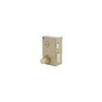 Serrure de suret verticale  fouillot vega - jpm jaune / dor 70 gauche verticale 45 67 bronze a fouillot ...