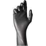 Juba - boite 50 gants jetables en nitrile noir sans poudre taille 9