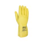 Juba - gants chimique 62138 jaune taille 9 - sachet de 12 paires