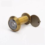 Judas de porte, 200�judas laiton avec cache de surveillance pour un montage dans des vantaux de porte ...
