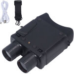 Jumelles hd vision nocturne infrarouge 1080p 5x avec led pour chasse et observation