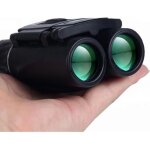 Jumelles puissantes, 40x22 hd, lunettes de longue port�e 2000m, petit t�lescope pliable, bak4 fmc, optique ...