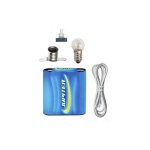 Jupiter (324620) - school electric kit, set for the school, 4. 5v battery, 220v switch, cable and bulb. ...