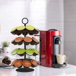 Jusch - porte capsule, rangement capsules, support pour dosettes de caf� compatible avec 36 dosettes, ...