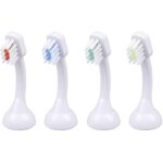 K4 kids ttes de brosse  dents lectrique 4 pc(s) blanc - emmident