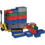La - ka - pe - bac gerbable de transport l400xl300xh210mm - tk400 / 210 - 0 bleu La - ka - pe - bac gerbable de transport l400xl300xh210mm - tk400 / 210 - 0 bleu