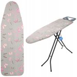 Kadax - housse de planche 115x40cm repassage support extensible papillons
