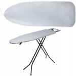 Kadax - housse table � repasser 140x50cm coton r�sistant gris
