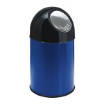 Frankel kaiserkraft, poubelle  poussoir, acier, capacit 30 l