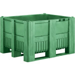 Kaiserkraft - frankel caisse - palette, capacit� 610 l, vert