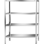 Kaiserkraft - frankel rayonnage en inox, hauteur rayonnage 1500