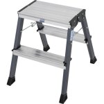 Kaiserkraft - frankel treppy escabeau pliant double, marches en