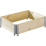 Kaiserkraft - ratioform, rehausse en bois pour palette format europ�en,