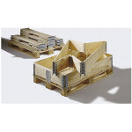 Kaiserkraft - ratioform, rehausse en bois pour palette format europ�en,
