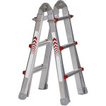 Kaiserkraft - wak�, echelle pliante t�lescopique, mod�le combin�: escabeau,
