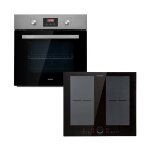 Klarstein - kalahari delicatessa ensemble four à induction encastrable en inox noir Klarstein - kalahari delicatessa ensemble four à induction encastrable en inox noir