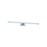 Luminaire mural led asten - ip44 - 12w - chrome - 600mm - salle de bain