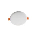 Kanlux - downlight led encastr - 10w - ip65 - blanc chaud - ultra fin - 126mm