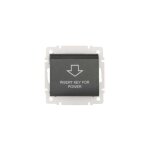 Interrupteur conomiseur d'nergie - retardateur 15s - encastr - graphite
