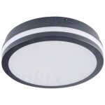 Kanlux - plafonnier beno nw - o - gr 220 mm 18 w 4 000 k 1 400 lm ip54 rond gris