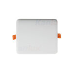 Kanlux - downlight led encastr - 14w - ip65 - carr ultra - fin - blanc naturel