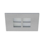Spot encastrable matt chrome gu4 mr11 carré ip20 Spot encastrable matt chrome gu4 mr11 carré ip20