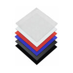 Plaques en polystyrne 3 mm bleu 50 x 50 cm