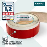 Plinthe oslo pvc 50 x 15 mm ch�ne longueur: 15 m�tres