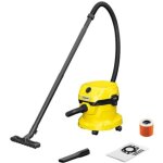 Karcher aspirateur de chantier eau et pousi�re wd 2 plus v - 12 4 18 1000w cuve polypro avec soufflerie ...