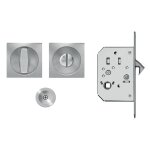 Karcher design - serrure � larder rosace carr�e pour porte coulissante avec man?uvres de condamnation ...