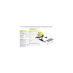Karcher sc4 nettoyeur vapeur sans fer 3, 5 bar 2000w 1. 512 - 405. 0